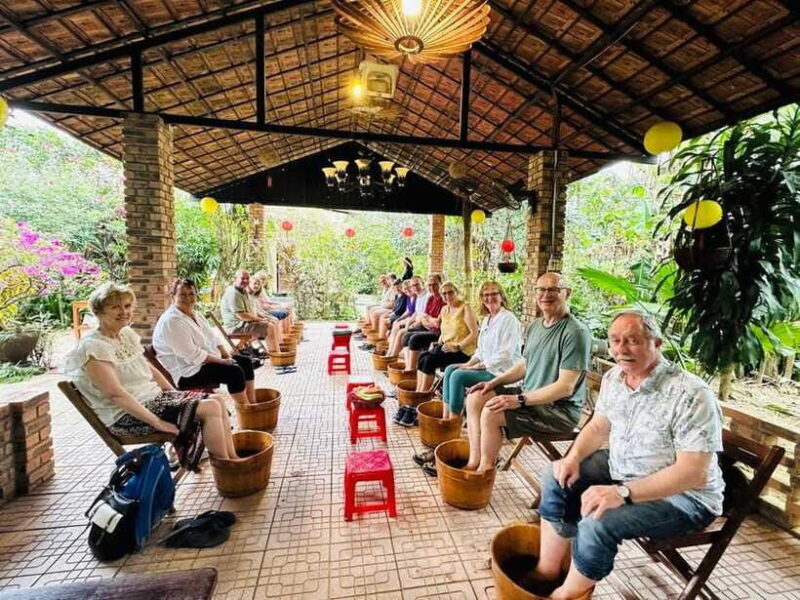 Hue: Thuy Bieu Cooking Class & Cycling Adventure Countryside - Learning Traditional Hue Cuisine