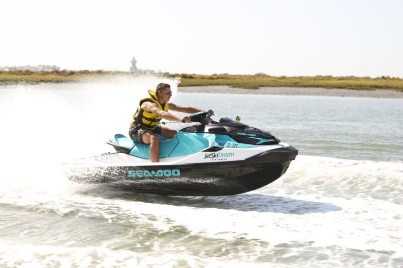 Huelva: 60-Minute Guided Jet Ski Tour to the Guadiana River - Riding Through Isla Canelas Marshes