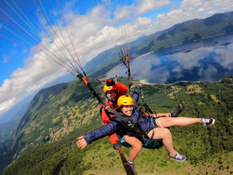 Huerquehue Park From the Air With a Paragliding Champion - Price and Duration