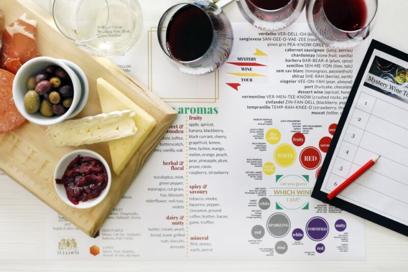 Hunter Valley: Tulloch Wines Mystery Wine & Cheese Tasting - Tasting Experience Details