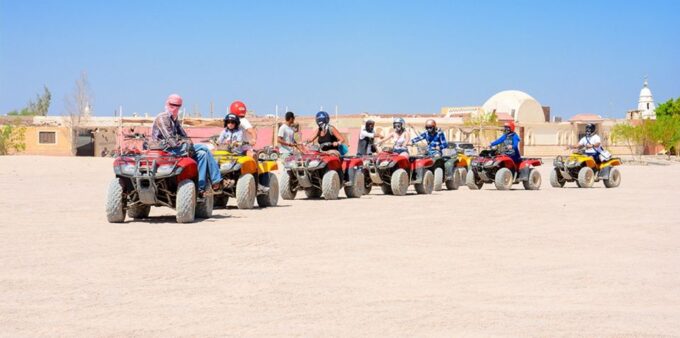 Hurghada: ATV Safari, Camel Ride, and Bedouin Village Tour - Camel Ride and Bedouin Visit