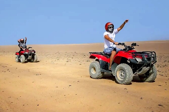 Hurghada Desert Safari Experience, ATV Quad, Camel Ride & Dinner - Pickup Options