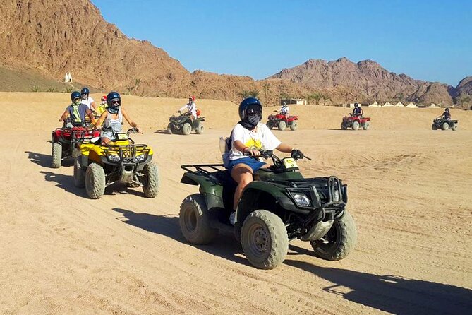 Hurghada Desert Safari Experience, ATV Quad, Camel Ride & Dinner - Booking and Cancellation