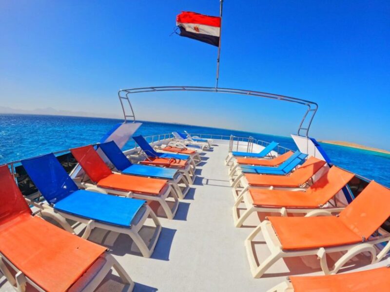 Hurghada: Elegance Yacht Cruise to Orange & Magawish Island - Key Points