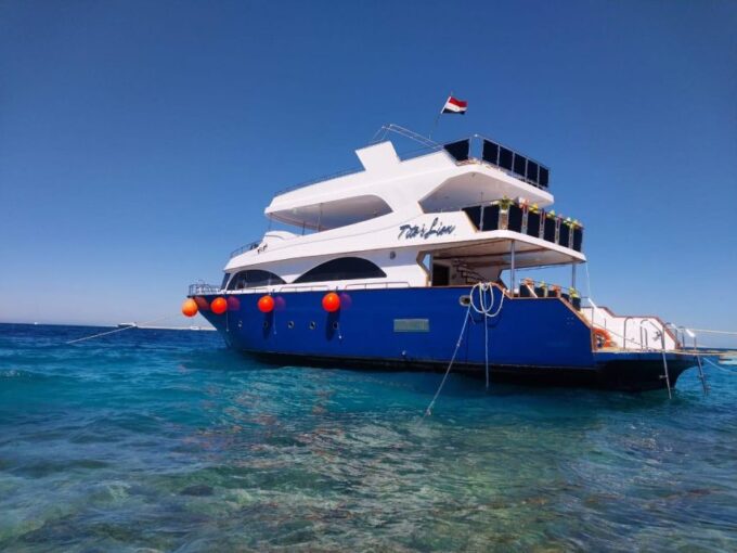 Hurghada: Elegance Yacht Cruise to Orange & Magawish Island - Transportation and Pickup