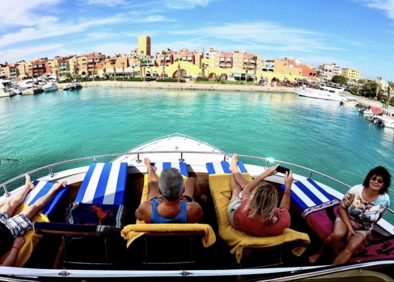Hurghada: Elite Luxury Cruise to Orange Bay With Lunch - Key Points