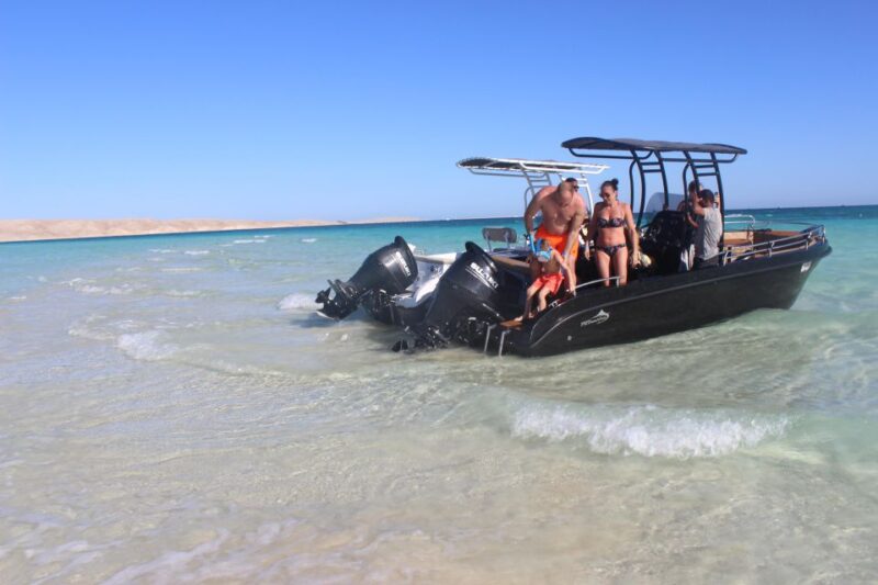 Hurghada: Full Day Giftun Islands Hopping Cruise & Lunch - Transportation and Pickup Details