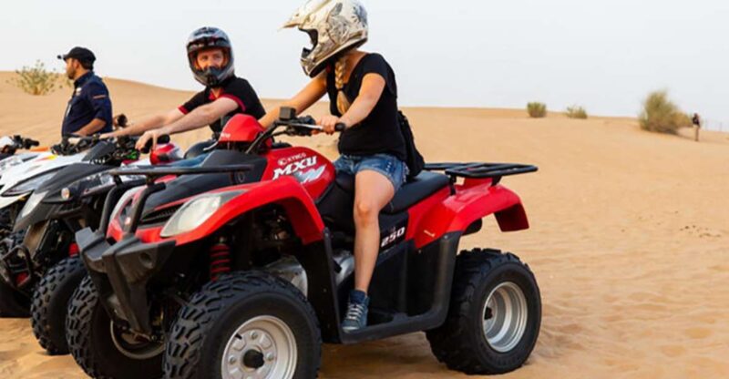 Hurghada: Guided Sunset Desert Safari Trip by Quad Bike - Itinerary Highlights