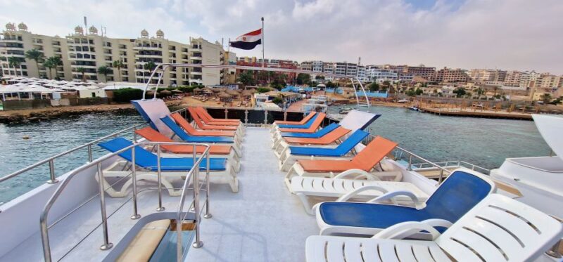 Hurghada: Kings Boat Trip With Snorkeling, Islands & Lunch - Pickup and Drop-off