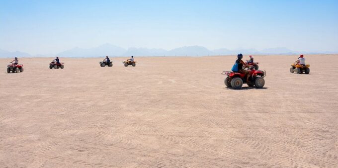 Hurghada: Morning Quad Bike Tour, Camel Ride and Transfer - Quad Bike Ride