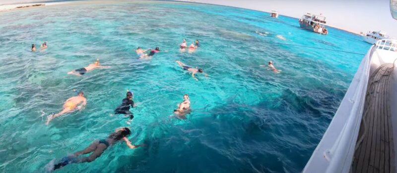 Hurghada: Orange Bay Boat Tour and Desert Stargazing by Jeep - Itinerary Highlights