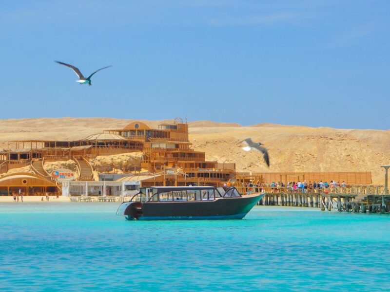 Hurghada: Premium Orange Island Snorkeling Cruise With Lunch - Itinerary and Transportation