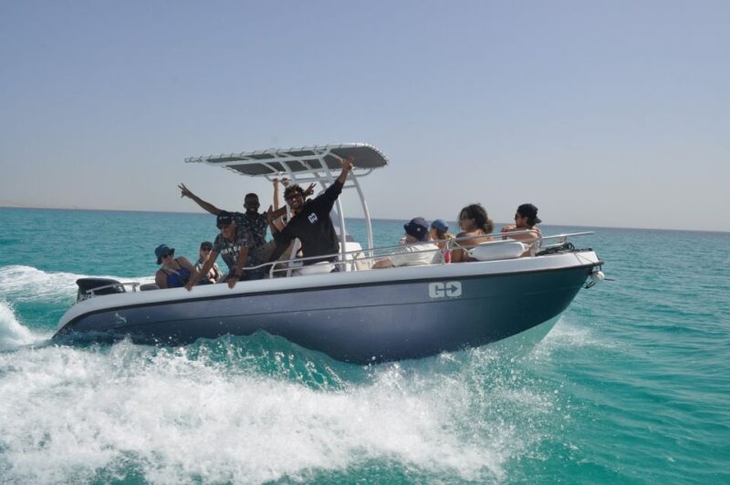Hurghada: Private Speedboat Adventure With Snacks & Pick-Up - Optional Add-Ons