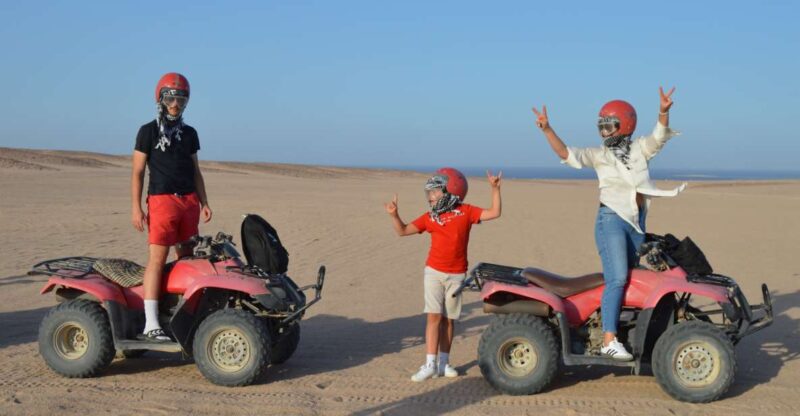 Hurghada: Quad Bike Safari, Camel Horse Ride, Dinner & Shows - Adventurous Activities