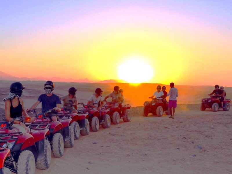 Hurghada: Quad Bike Tour of the Desert and Red Sea - Key Points