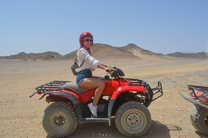 Hurghada Safari 3 Hour Quad &Camel Ride Bedouin Village Visit - Pickup Information