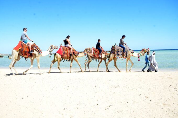 Hurghada: Sea & Desert Camel Ride W/Dinner, Show, Stargazing - Sunrise Tour and Desert Breakfast