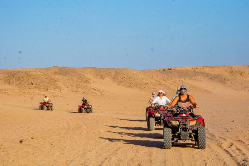 Hurghada: Sunset Quad Bike, Camel W/ Opt Stargazing and BBQ - Includes and Exclusions