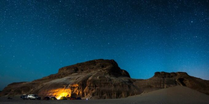Hurghada: VIP Quad, Sea, Camel, Safari, Stargazing & Dinner - Bedouin Dinner Under the Stars
