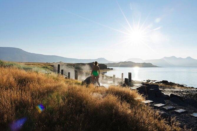 Hvammsvík Hot Spring With Return Transfers From Reykjavík - Relaxing in Hvammsvik