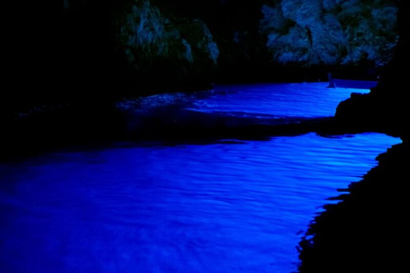 Hvar: Blue & Green Cave Group Excursion From Hvar - Departure From Hvar