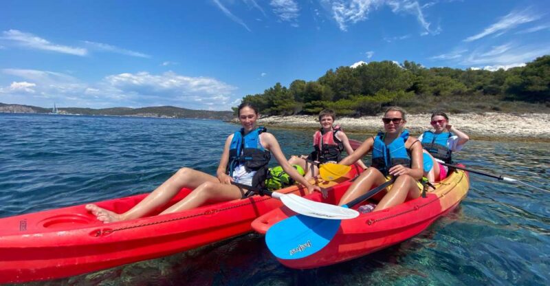 Hvar: Pakleni Islands Self-Guided Kayaking Tour - Kayak Features and Equipment