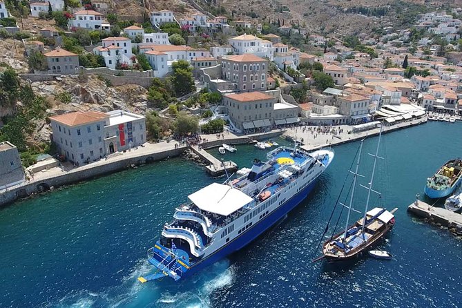 Hydra-Poros-Aegina Islands One Day Cruise With Live Music Dancing & Buffet Lunch - Private Tours