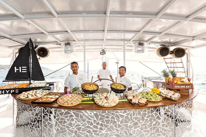 Hype Boat Club: Phuket S Most Unique Catamaran Experience - Onboard Dining and Refreshments