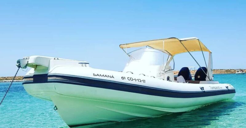 Ibiza and Formentera Aboard a Semi-Rigid Treasure (Samaná) - Activity Details
