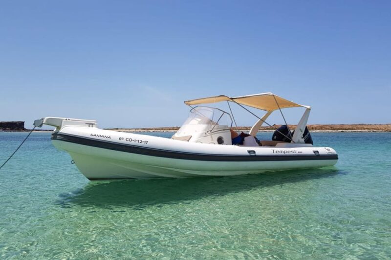 Ibiza and Formentera Aboard a Semi-Rigid Treasure (Samaná) - Customizable Routes