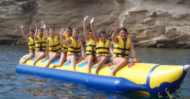 Ibiza: Banana Boat. Pure Adrenaline - Key Points