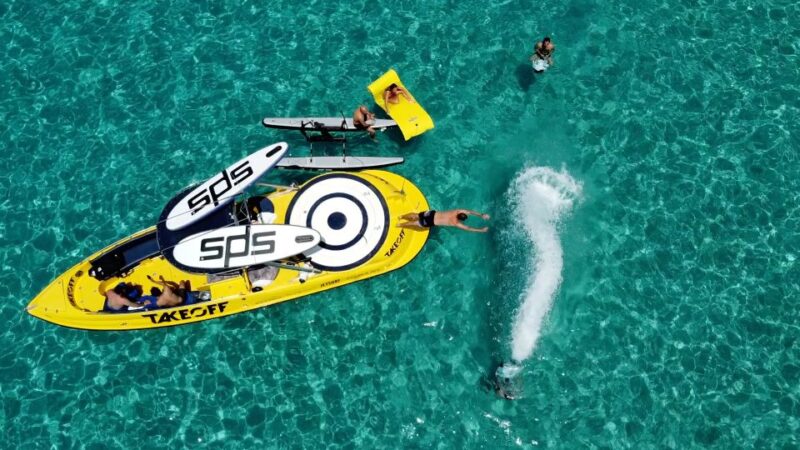 Ibiza: Beach and Cave Boat Tour With Luxury Water Toys - Inclusions and Amenities