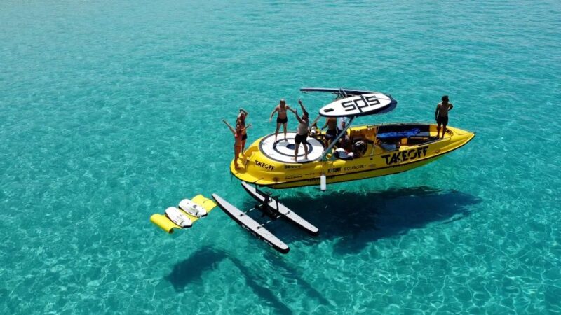 Ibiza: Beach and Cave Boat Tour With Luxury Water Toys - Tour Duration and Timing