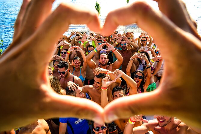 Ibiza Cruise Crush Boat Party and Pre Pool Party - Event Timing