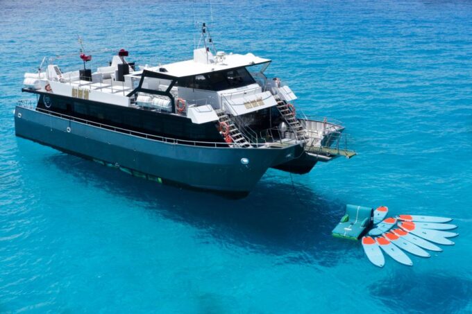 Ibiza: Formentera Cruise With Dinner, Sunset, and Drinks - Live Cooking Show Onboard