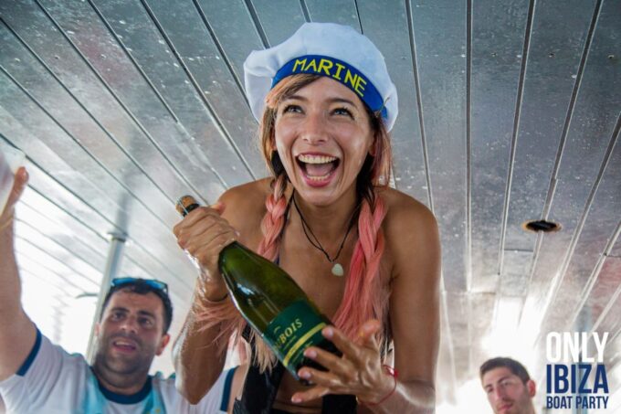 Ibiza: Hot Boat Party With Open Bar - Enjoying the Open Bar