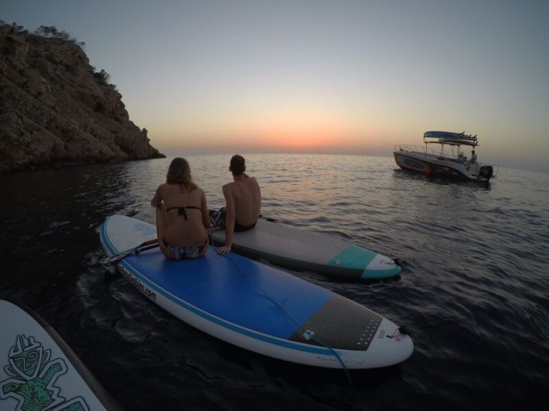Ibiza: Paddlesurf and Snorkeling Boat Trip - Paddleboard Instruction