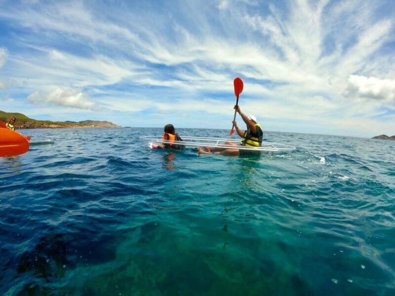 Ibiza: Pou Des Lleo Transparent Kayak or SUP Guided Tour - Key Points