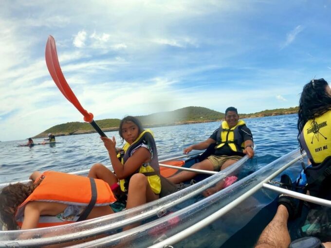 Ibiza: Pou Des Lleo Transparent Kayak or SUP Guided Tour - Tour Highlights and Features