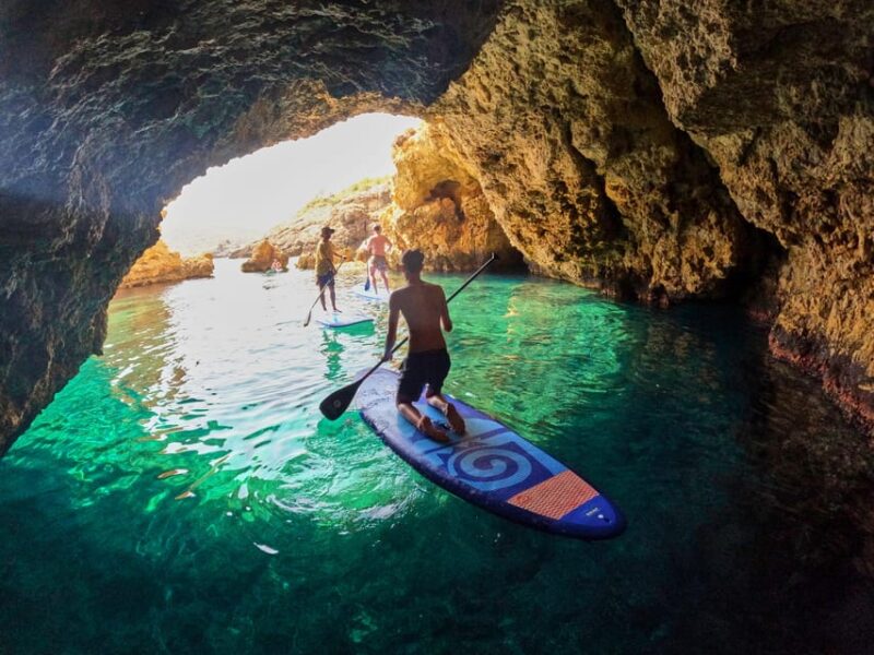 Ibiza: Stand-Up Paddle Boarding Trip to Secret Caves - Meeting Points and Transportation