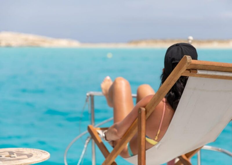 Ibiza to Formentera (Return); Day Charter on a Sailing Yacht - About the Yacht and Crew