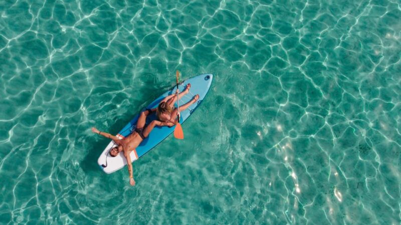 Ibiza: VIP Boat Tour to Formentera With Sports and Option of Paella and Drinks - Onboard Experience