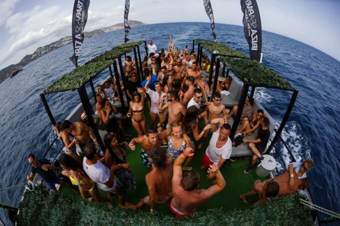 Ibiza: VIP Catamaran Party With Open Bar & Nightclub Tickets - Included Food and Desserts