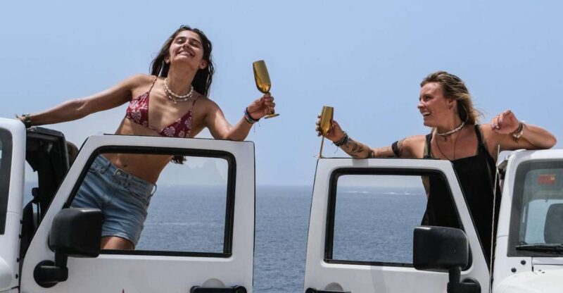 IBIZA: VIP CHAMPAGNE TOUR - Jeep Wrangler Experience