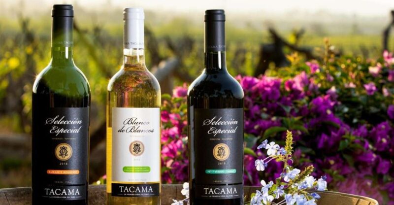 Ica: Pisco Route | Tacama, Arrabal, Bodega Lovera | - Itinerary Details