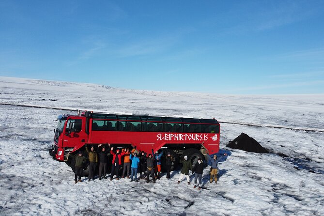 Ice Cave and Glacier Tour in Glacier Monster Truck From Gullfoss - Panoramic Views From Sleipnir