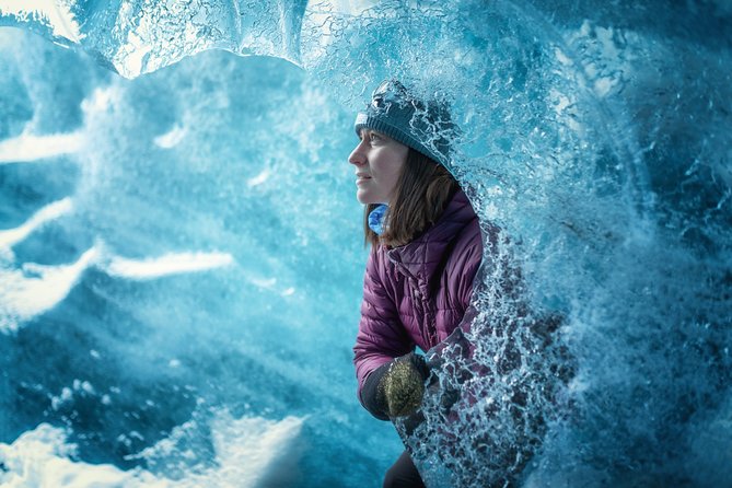 Ice Cave Captured - Professional Photos Included - Photography Package