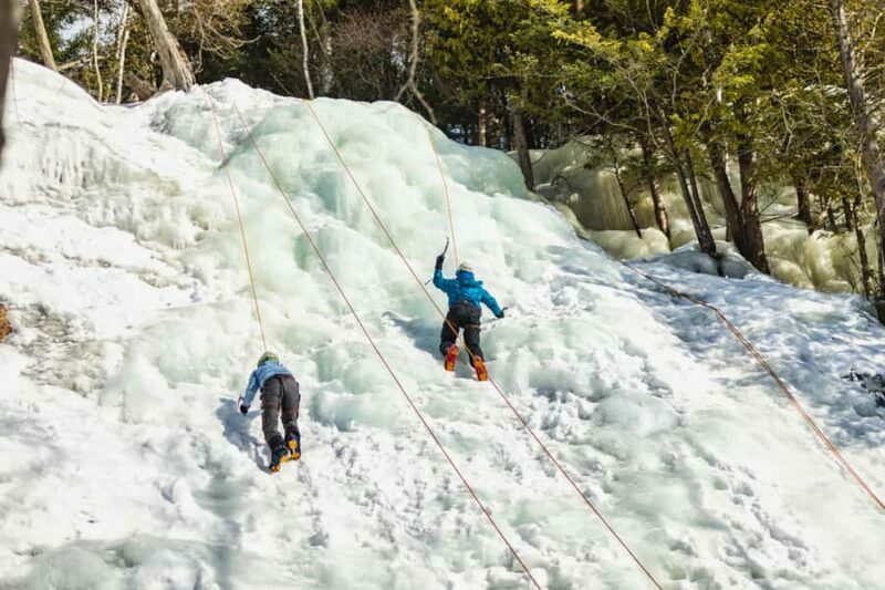 Ice Climbing Initiation in Mont-Tremblant - An Authentic, Accessible Adventure