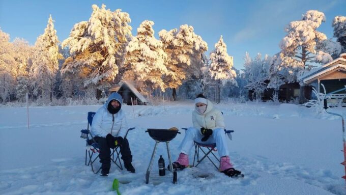 Ice Fishing Adventure in Levi With Salmon Soup - Sum Up