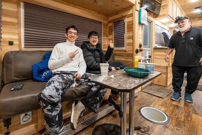 Ice Fishing Adventure in RV With Transportation - Pickup and Drop-off Arrangements